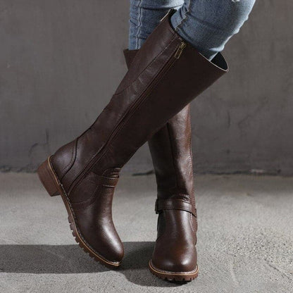 Marly - Bequeme Damenstiefeletten mit Dekoschnalle