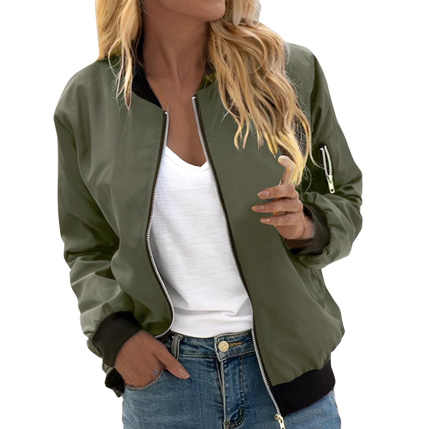 Shirlee - Bequeme Damenjacke im klassischen Retro-Look