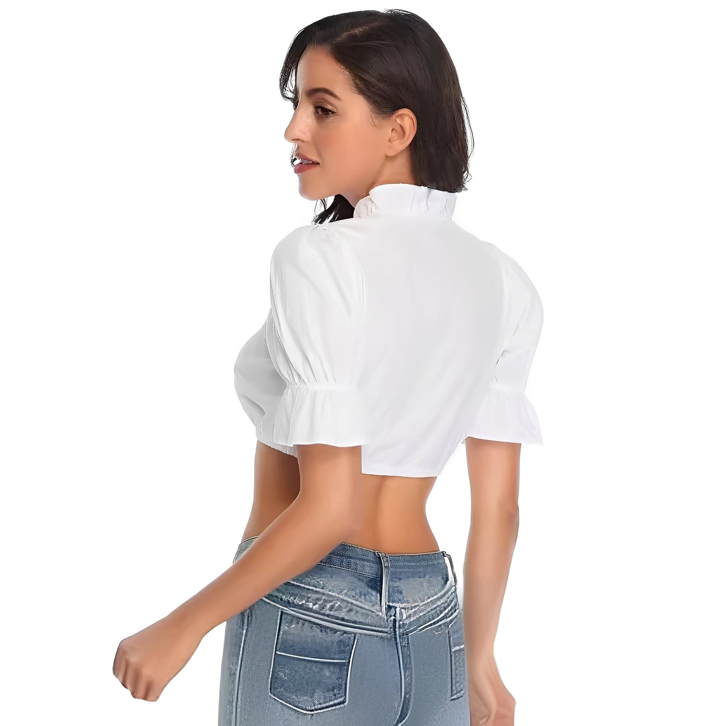 Zenia - Schicke traditionelle Wiesn-Bluse für Frauen