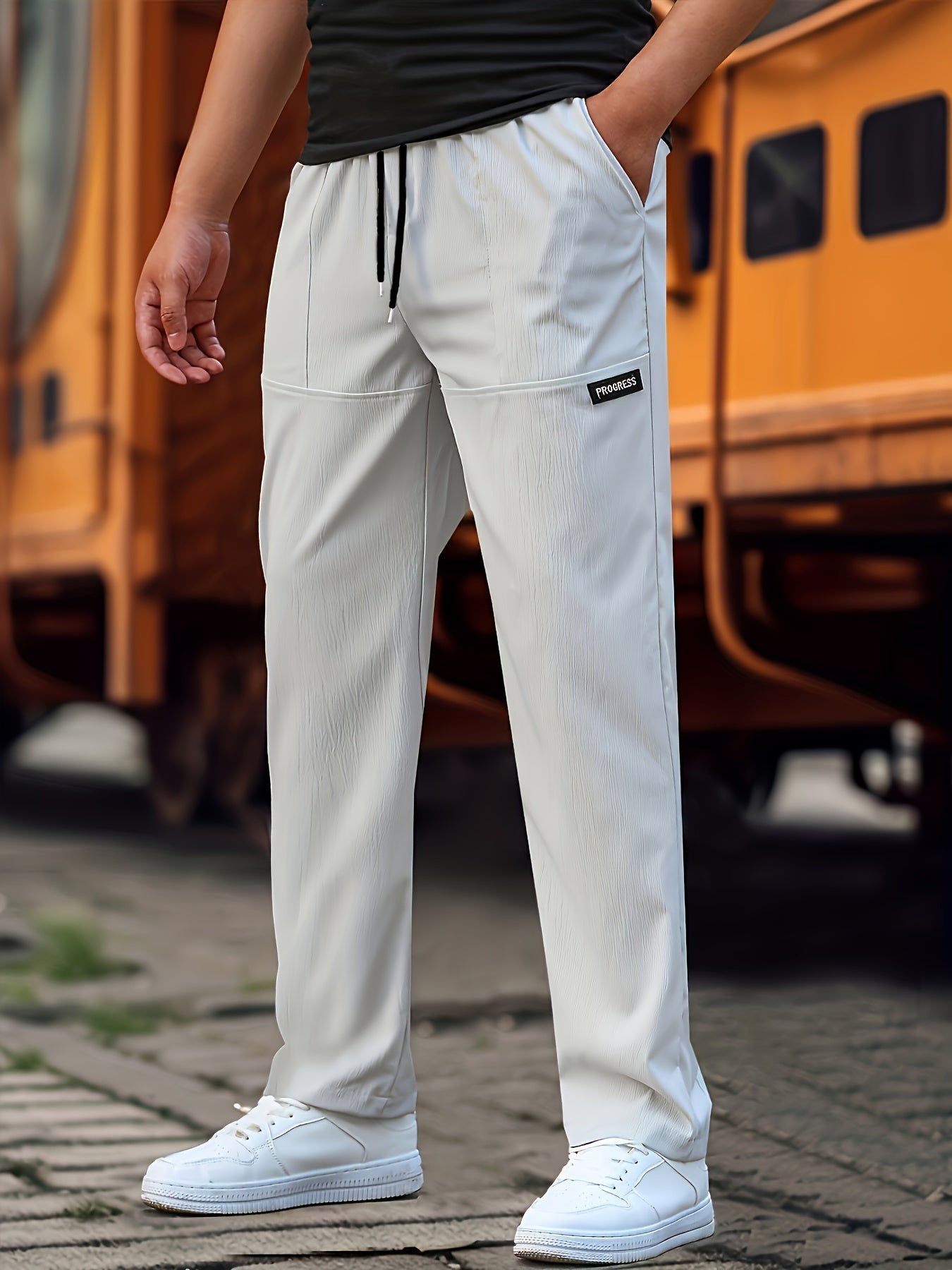 Esmund - Bequeme Männerhose mit Zugband