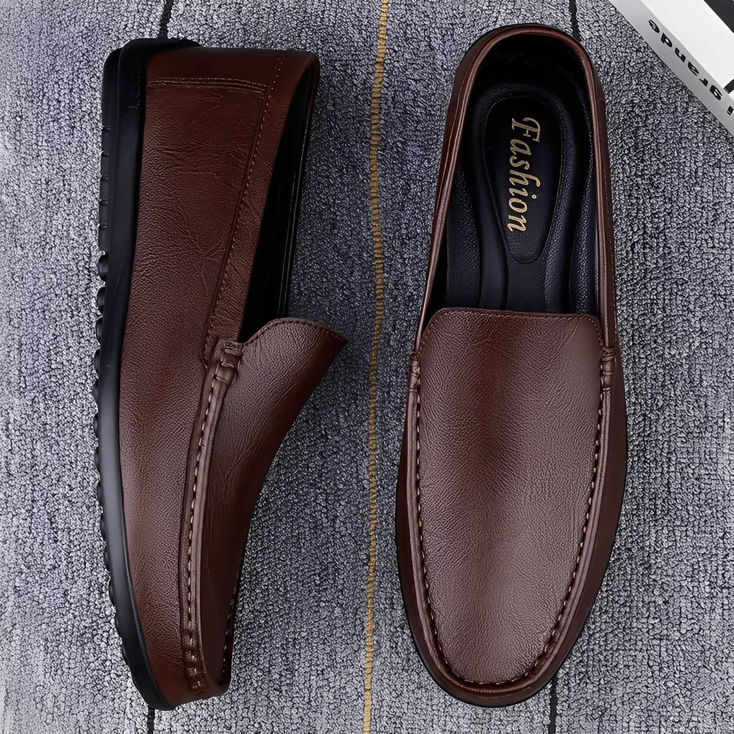 Seward - Bequeme und schicke Leder-Slipper für Herren