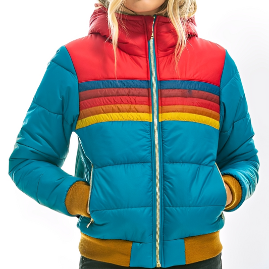 Sharon - Traditionelle Damenjacke mit Kapuze