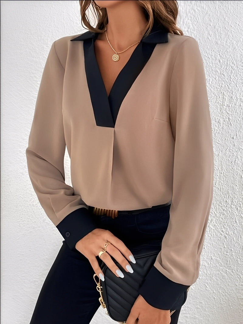 Katheryn - Leichte, bequeme Damenbluse mit lockerer Passform