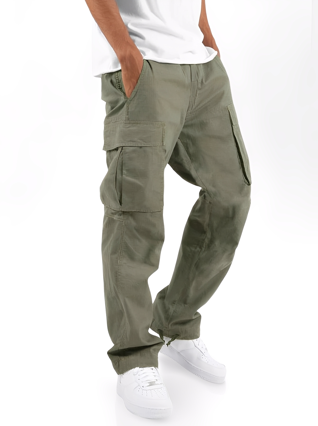 Cooper - Bequeme Männer-Cargohose mit Kordelzug