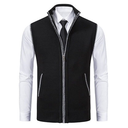 Samuel - Schicke Herrenweste mit Zipper