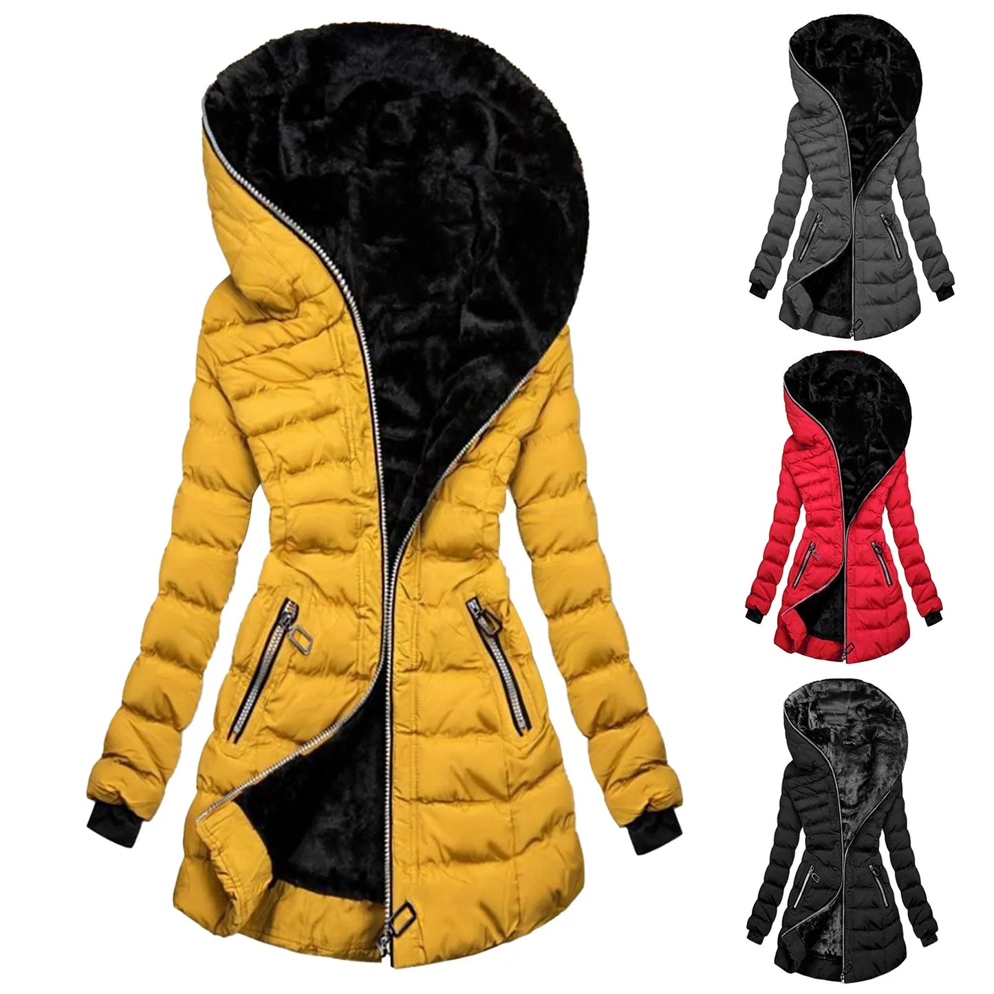 Lucia – Bequemer Pullover-Mantel