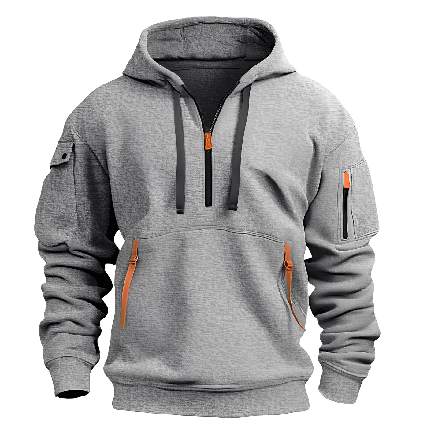 Cornell - Bequemer, lässiger Herren-Hoodie mit Zipper