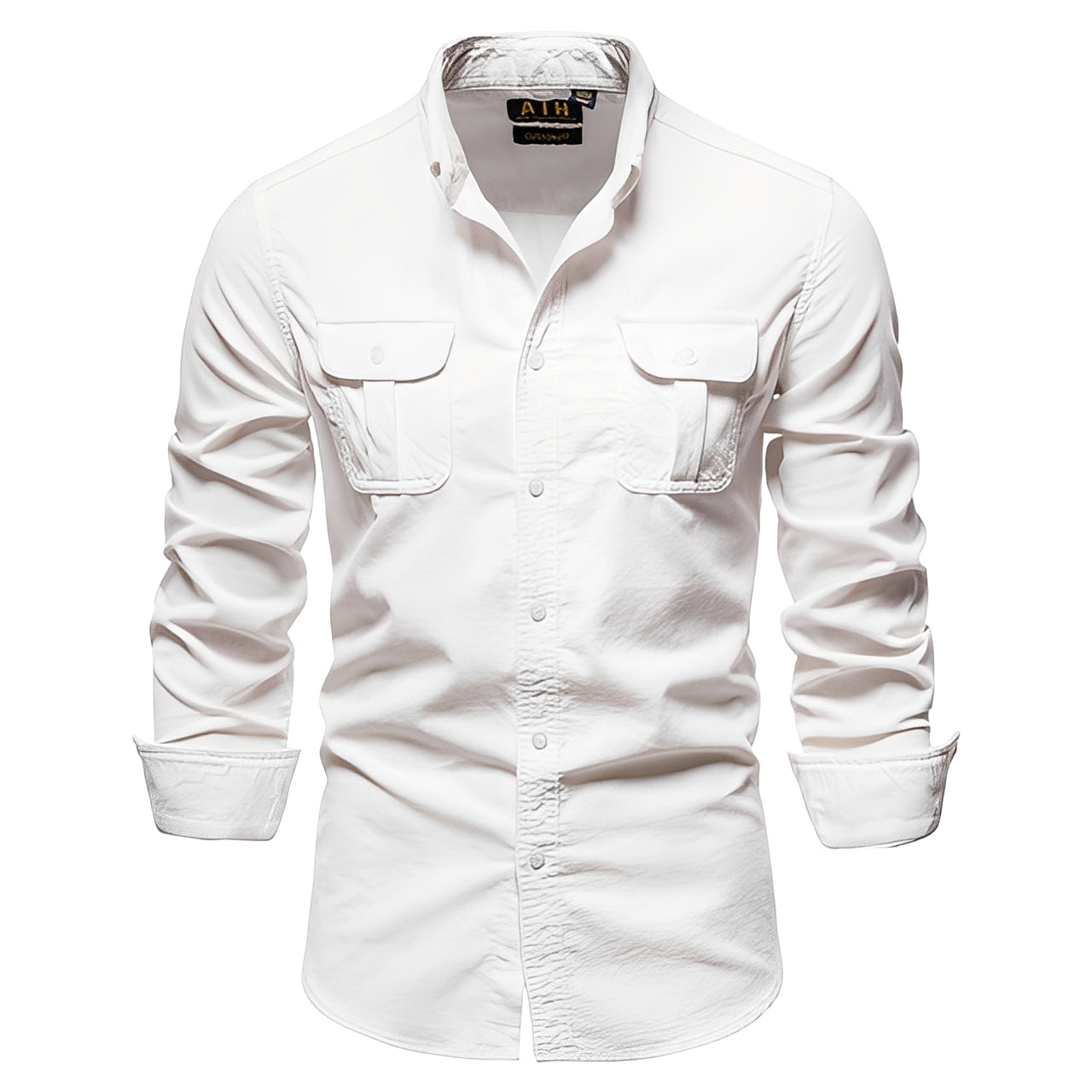 Colbert - Einfaches Langarmshirt für Männer