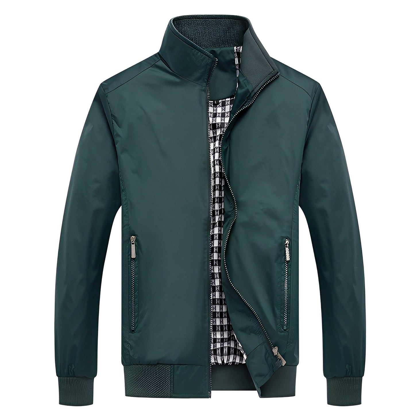 Terrence - Bequeme, modische Herrenjacke mit Windschutz