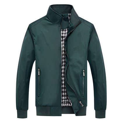 Terrence - Bequeme, modische Herrenjacke mit Windschutz