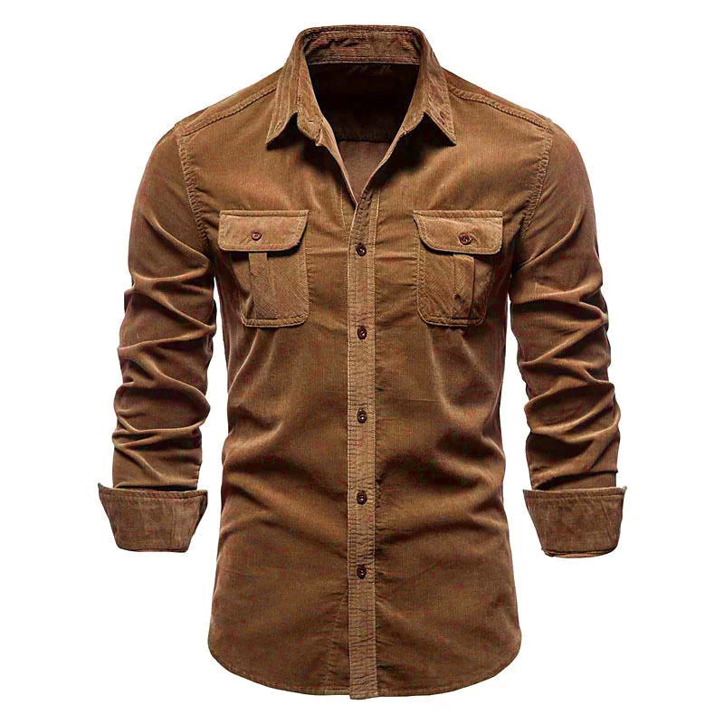 Rowen - Einfaches Herrenshirt mit Taschen