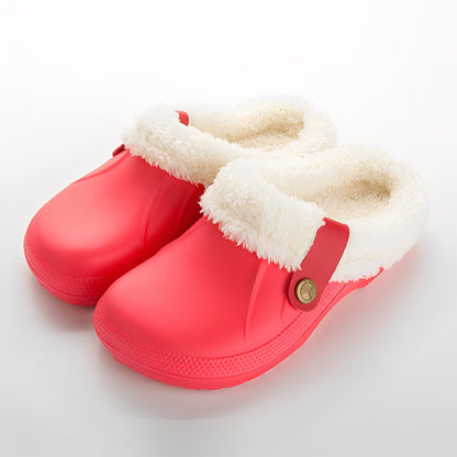 Melba - Damenclogs mit weichem Fleecefutter