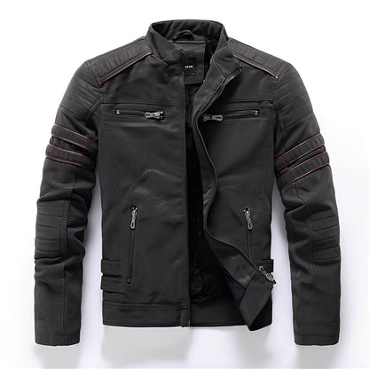 Dillan - Stylische Herrenlederjacke