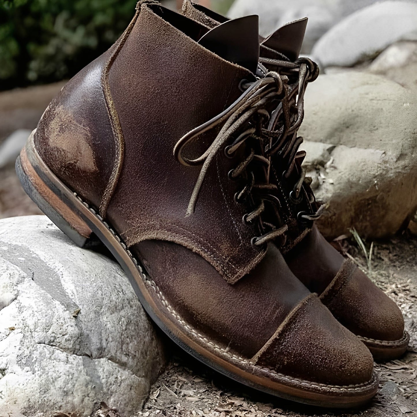 Jaydon - Klassische Lederschuhe für Herren mit runder Spitze