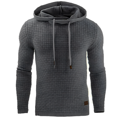 Karson - Bequemer, schmaler Herren-Sport-Hoodie