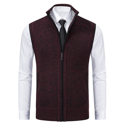 Samuel - Schicke Herrenweste mit Zipper
