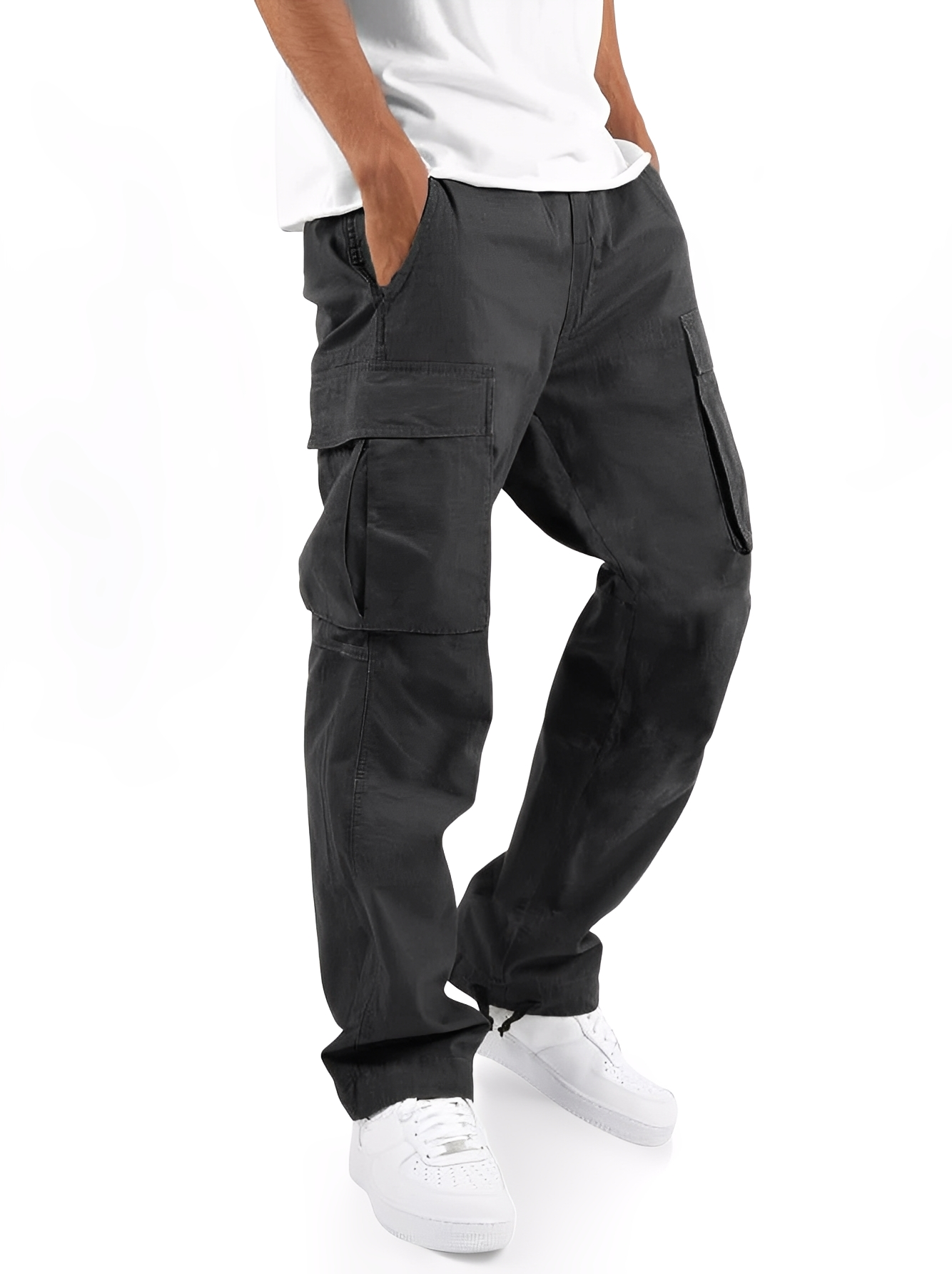 Cooper - Bequeme Männer-Cargohose mit Kordelzug