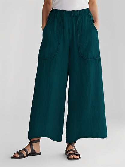 Marley - Bequeme Damenhose mit breiten Beinen