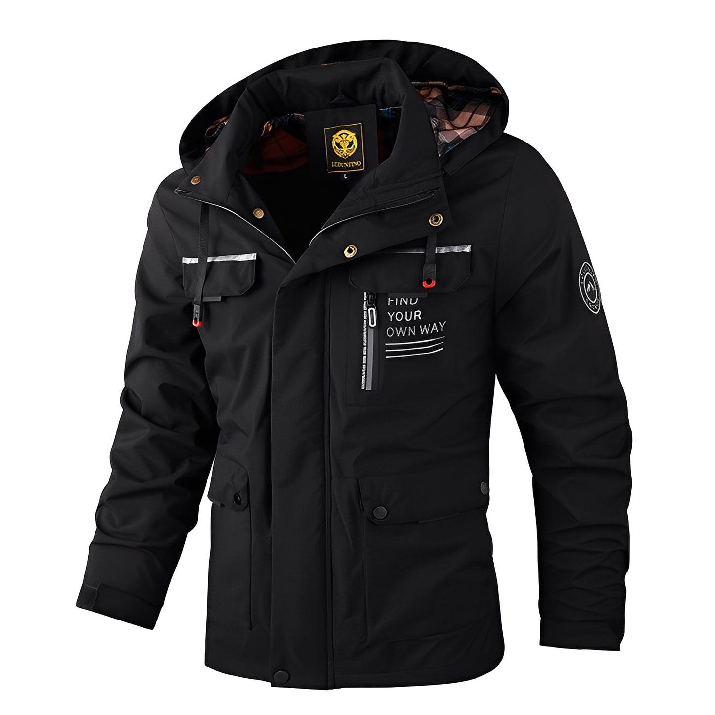 Fredrick - Wasserdichte, dicke Outdoor-Jacke für Herren