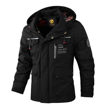Fredrick - Wasserdichte, dicke Outdoor-Jacke für Herren