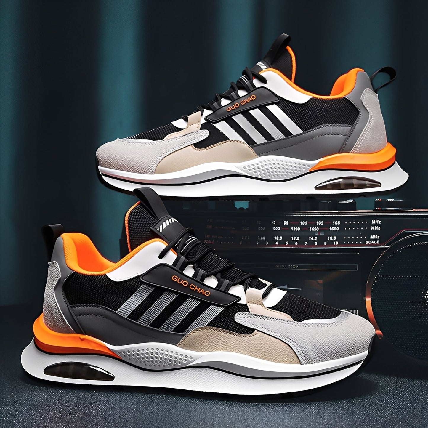Hector - modische, luftdurchlässige Herren-Sneaker