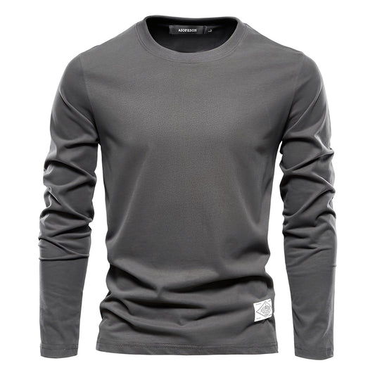Lambert - Bequemes, einfaches Herren-Langarmshirt