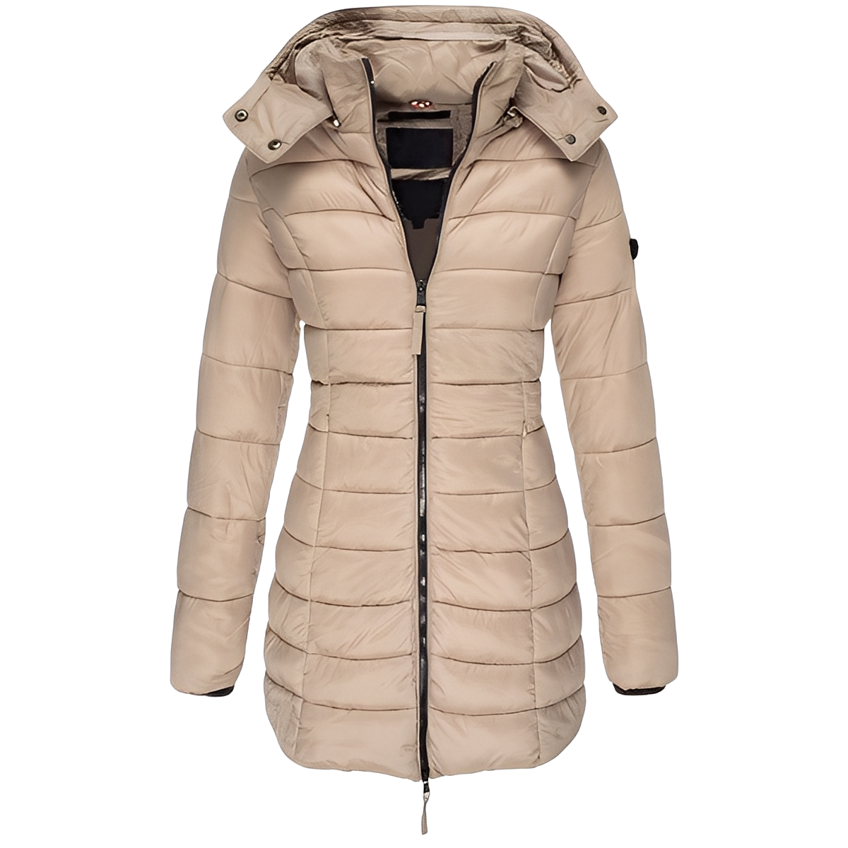 Jazmine - Eleganter, warmer Damenmantel mit Innenfutter