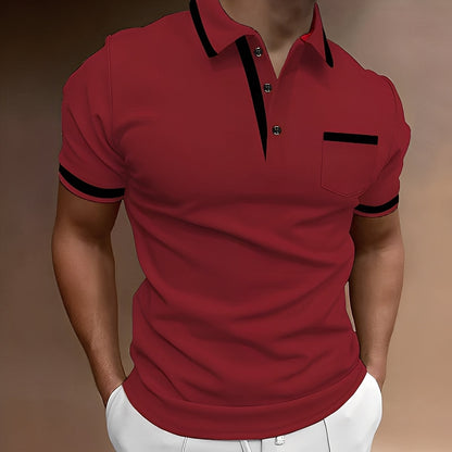 Alijah - Elegantes, schlankes Herren-Poloshirt