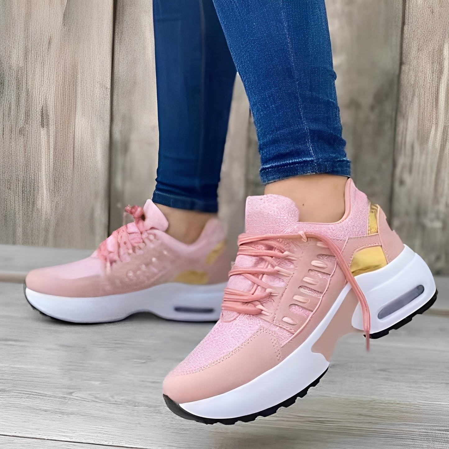 Evaline - Bequeme Damensneaker aus Mesh