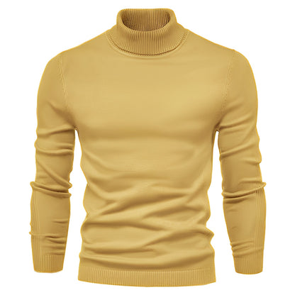 Jonah - Einfacher Rollkragenpullover für Herren