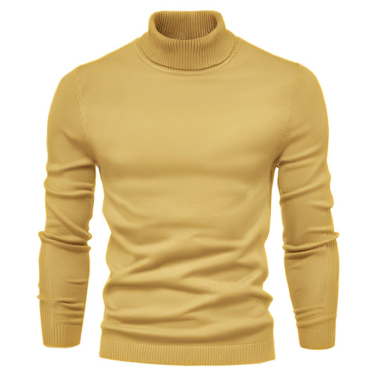 Jonah - Einfacher Rollkragenpullover für Herren