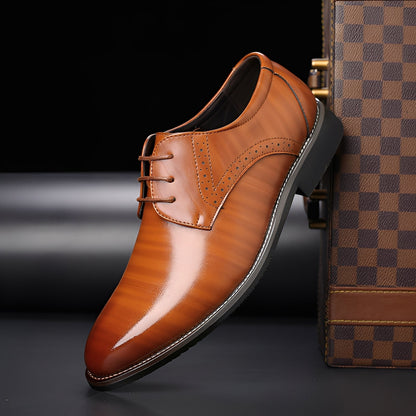 Beckham - Stilvolle Schnürschuhe im Brogue-Stil für Herren