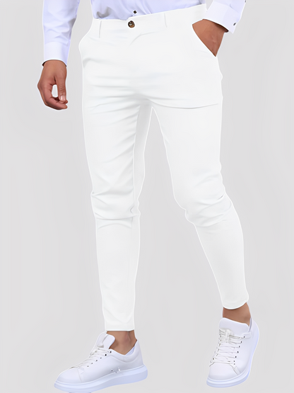 Shelton - Komfortable, dehnbare Herrenhose mit schmalem Schnitt