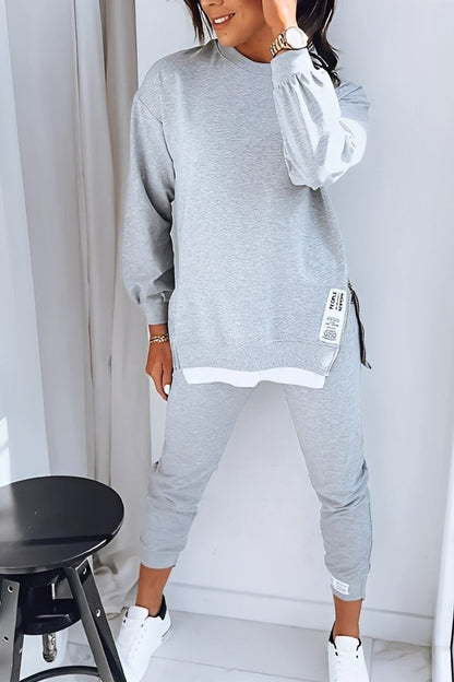 Kristine - Bequemes Damen-Sweatshirt- und Hosen-Set