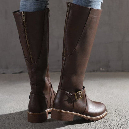Marly - Bequeme Damenstiefeletten mit Dekoschnalle