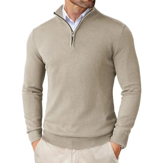 Bowen - Modischer Herrenpullover mit Reißverschluss