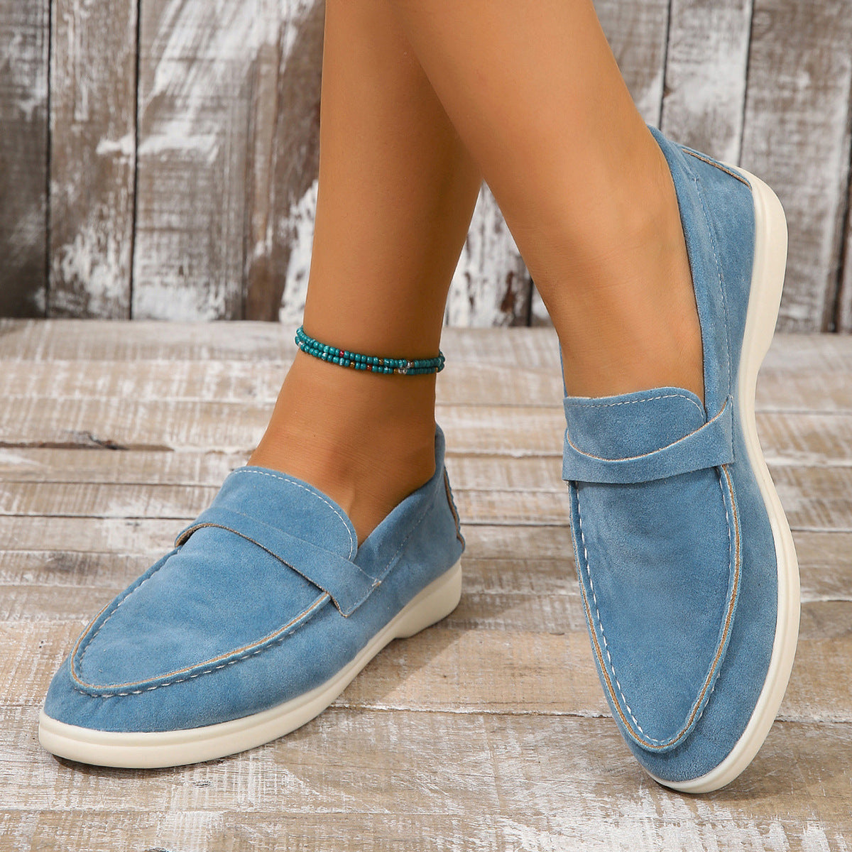 Yasmine - Klassische Wildleder-Damenschuhe
