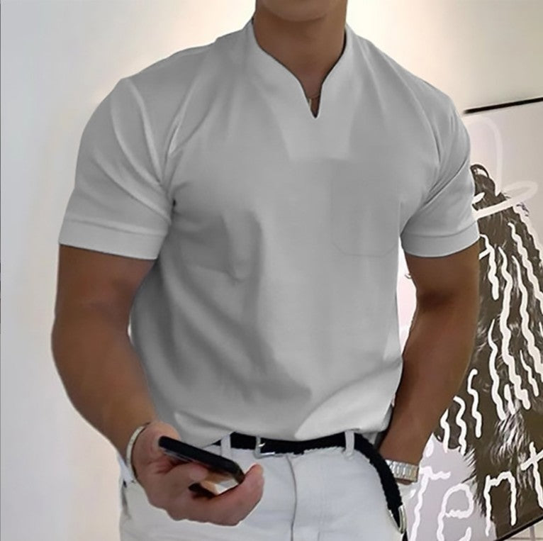 Jason – Kurzarm-T-Shirt für Männer, geeignet für Sport und Beruf