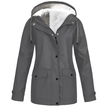 Sherlyn - Damen Outdoor-Jacke mit Kapuze und softem Innenfutter