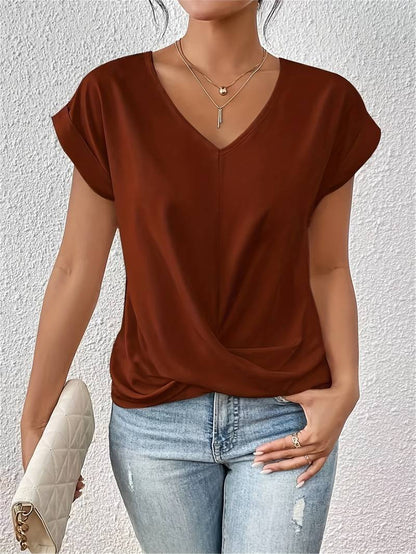 Zinnia – Bequemes Kurzarm-T-Shirt