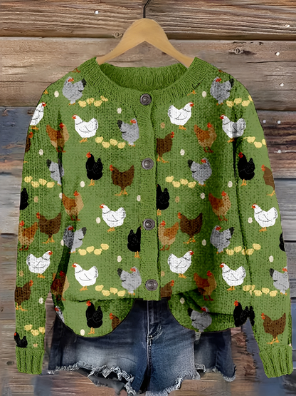 Shannah - Gemütlicher Pullover mit schickem Muster für Frauen