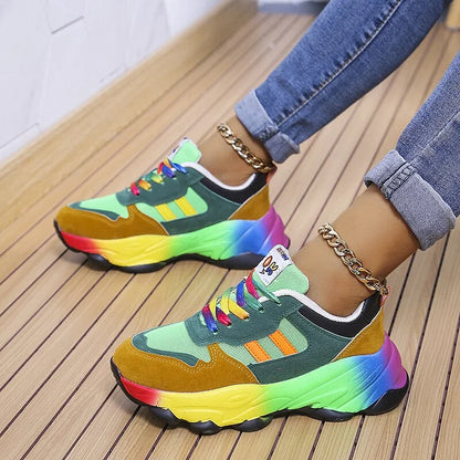 Erika – Orthopädische Schuhe Regenbogen