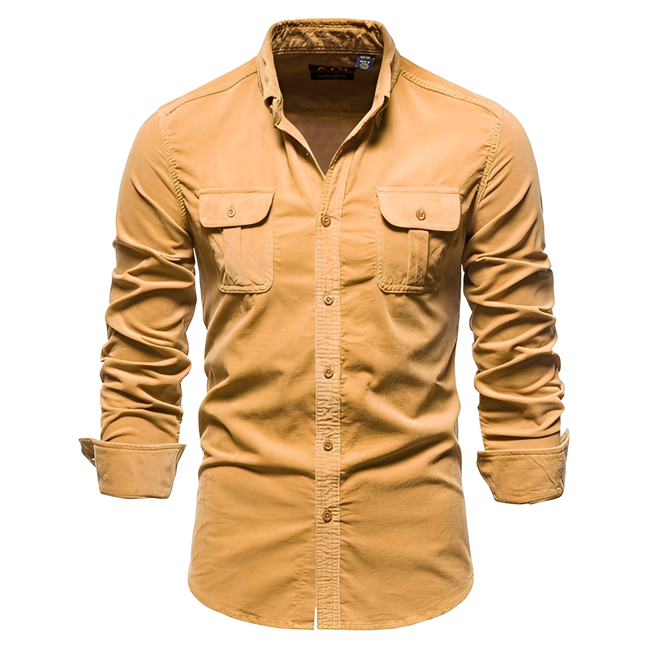 Colbert - Einfaches Langarmshirt für Männer