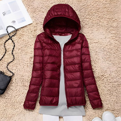 Lyndsay - Bequeme, eng geschnittene Damen-Daunenjacke