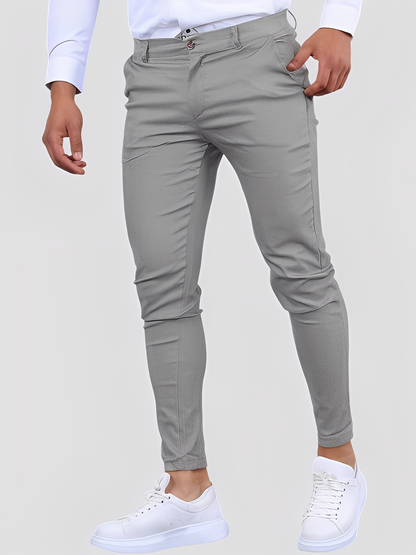Shelton - Komfortable, dehnbare Herrenhose mit schmalem Schnitt