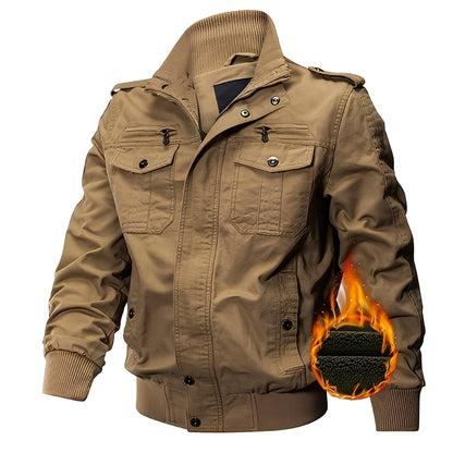 Gary - Elegante Herren-Fleecejacke mit Taschen