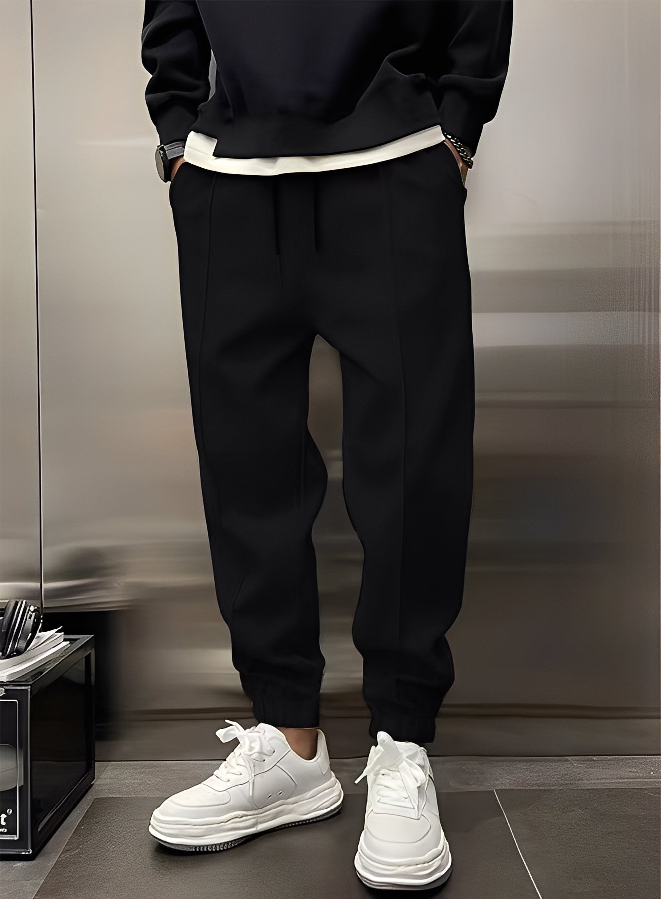 Philip - Komfortable, dicke, breite Herrenhose