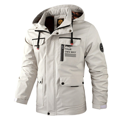 Millard - Zeitgemäße wasserfeste Cargo-Jacke für Männer
