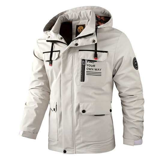 Millard - Zeitgemäße wasserfeste Cargo-Jacke für Männer
