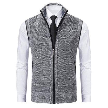 Samuel - Schicke Herrenweste mit Zipper